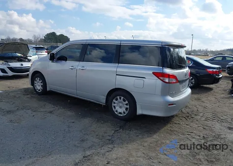 2014 Nissan Quest S from USA, damaged, VIN JN8AE2KP3E9107577